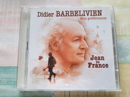 Cd + DVD Didier Barbelivien - Jean de France - Mes Préférenc