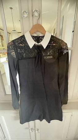 Robe noire dentelle Abercrombie & Fitch 