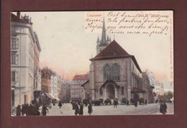 LAUSANNE - Eglise St. François - 1908