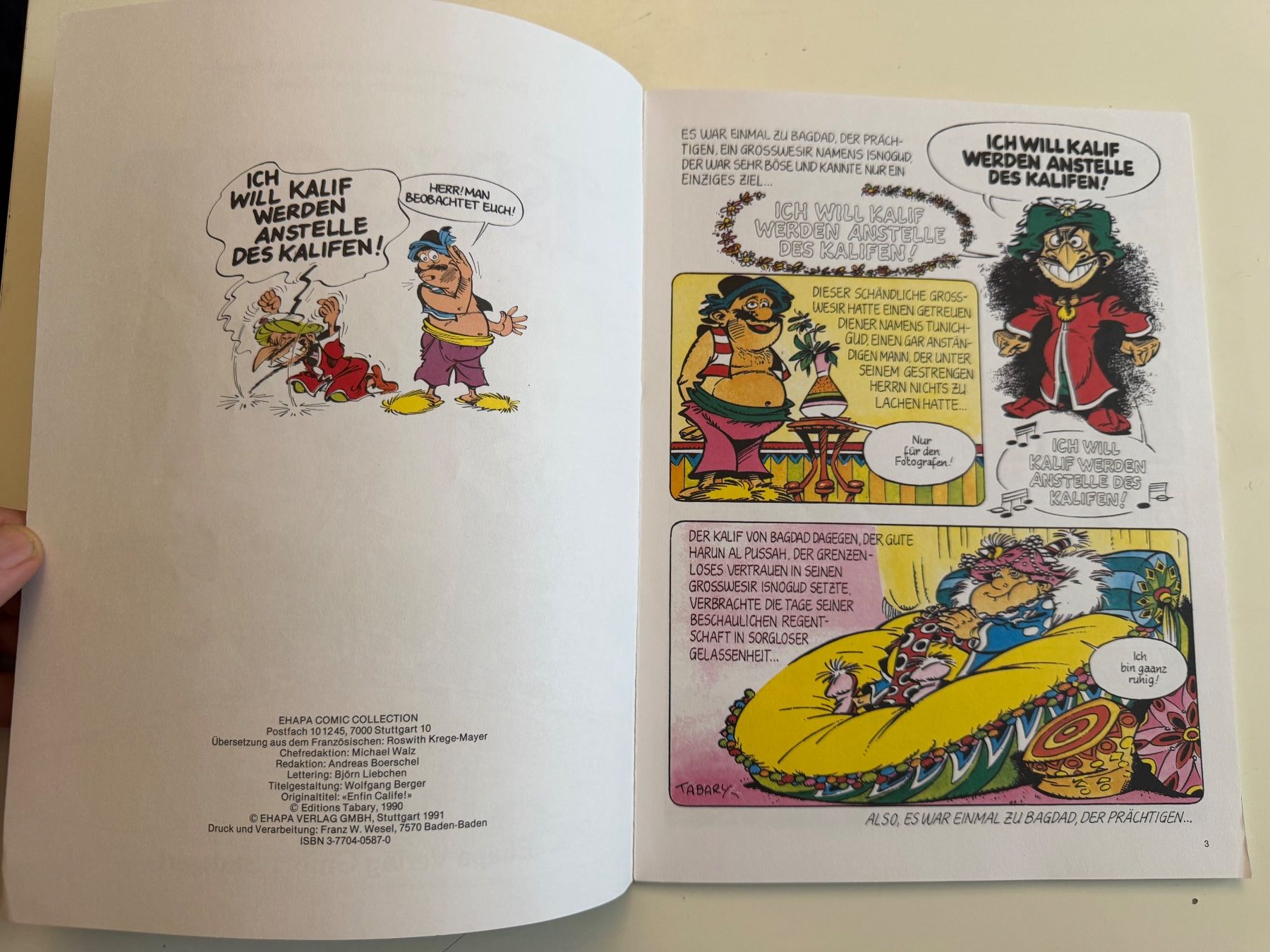 Fumetti: ISNOGUD BAND 18 – Usato da Münsingen venduto da Ganjam 3