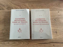 Livres : Causeries initiatiques sur le travail tomes 1 & 2