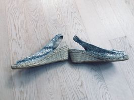 Schöne Sandalen Espadrille 39 wie neu
