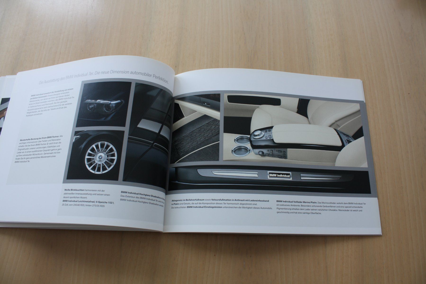 BMW Dokumente: BMW Individual Prospekt 7er 2004 – Gebraucht aus Wikon von erwin400 7