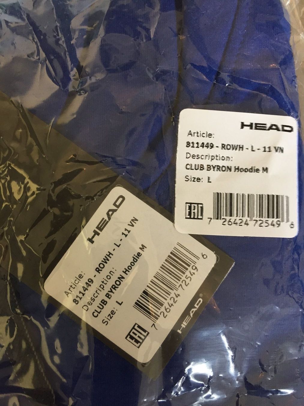 Maglioni & Felpe: Head Club Byron Hoody, Gr. L - NEU & OVP – Nuovo e nell'imballaggio originale da Eglisau venduto da vfe7 2