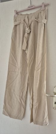 Damen Cargohosen, Viskose, Grösse 34, Beige