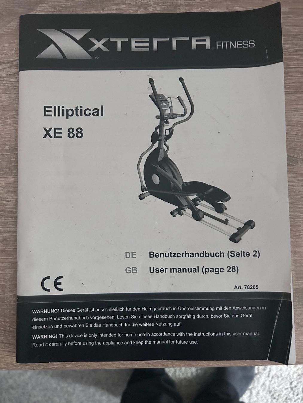 Hometrainer: XTERRA XE88 Ellipsentrainer – Usato da Goldach venduto da Manyro55 4