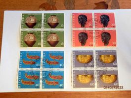 Pro Patria 1973, 4er-Block Serie B158 - B161  Kat. CHF 22.00