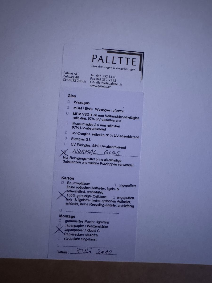 Dipinti: Akt Pierre Baltensperger – Usato da Zürich venduto da LuxuryJewellery 6