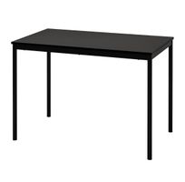 Tisch schwarz 110x67 cm