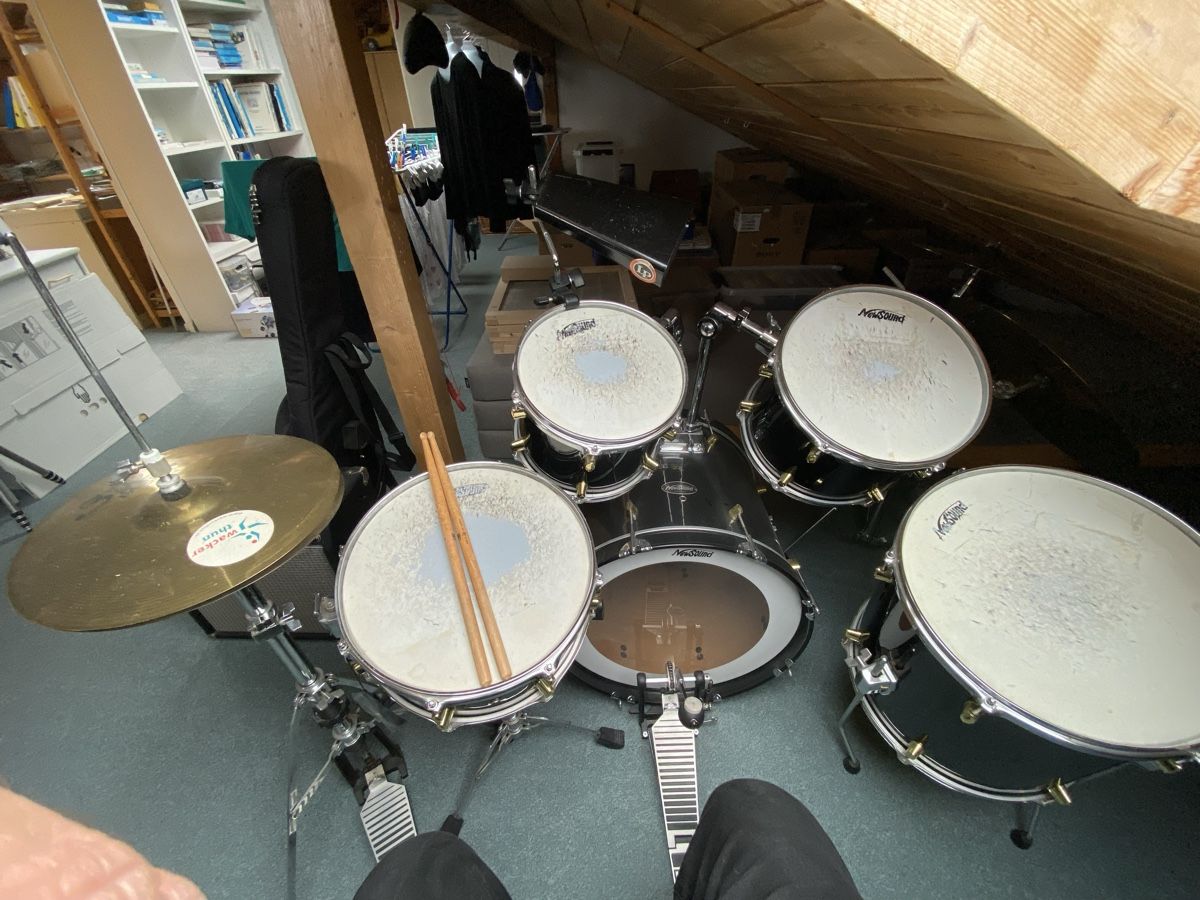 Strumenti musicali: Kinder Schlagzeug New Sound – Usato da Thun venduto da LukiLanz