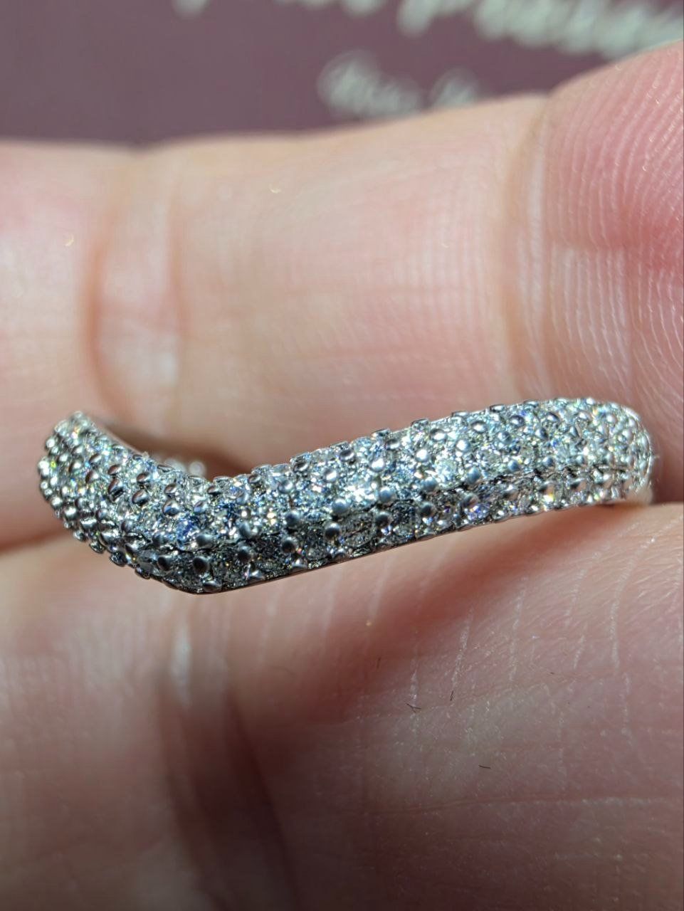 Anelli: Bague argent avec diamants de moissanite certifiés GRA – Nuovo e nell'imballaggio originale da Reconvilier venduto da Tsma67 1