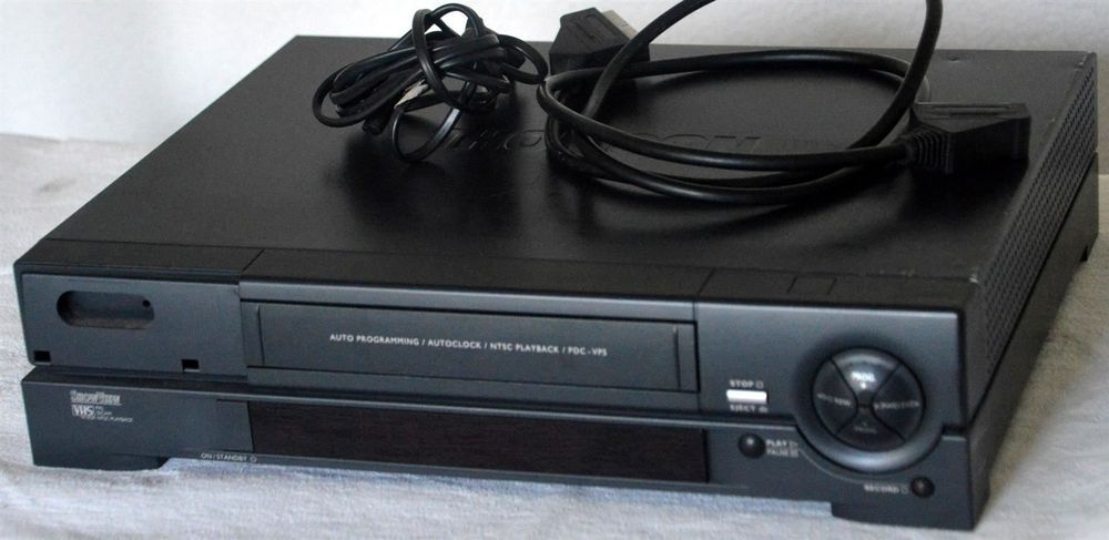 Magnétoscope VHS Thomson VP 4800F 4 Têtes Monophonique Recorder Pal/Secam/ Ntsc