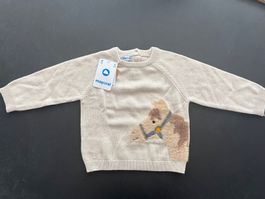 Pullover Mayoral beige mit Pferd  Grösse 86 18M