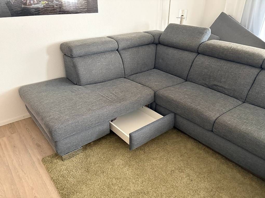 Divani: Grosses U-Sofa mit Bettfunktion, Relaxfunktion & Stauraum – Usato da Rombach venduto da lucamattei 3