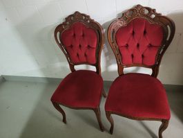 2x Antike Stühle