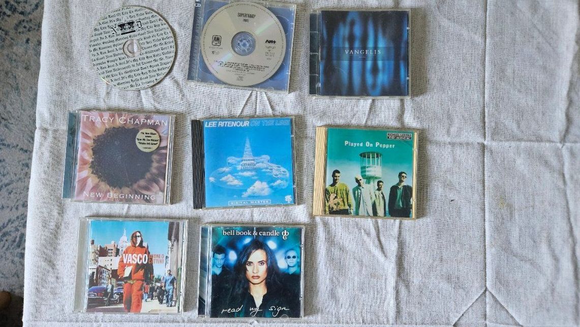 CD: 8 Rock Pop CD's – Usato da Intragna venduto da Digger3