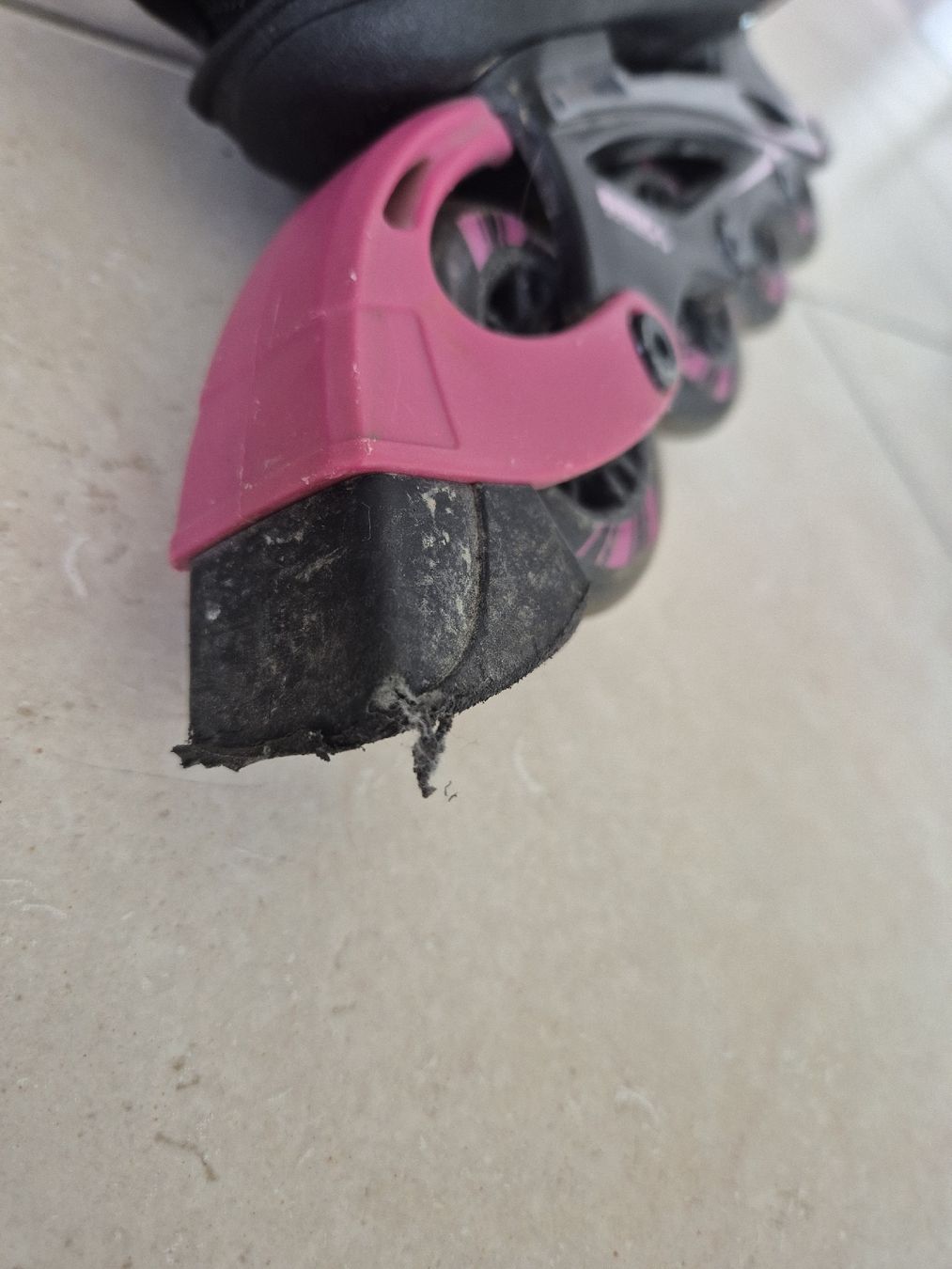 Pattini in linea & Pattini a rotelle: Inline Skates Beach-Mountain 32-35 pink  – Usato da Adliswil venduto da Stardust11 4