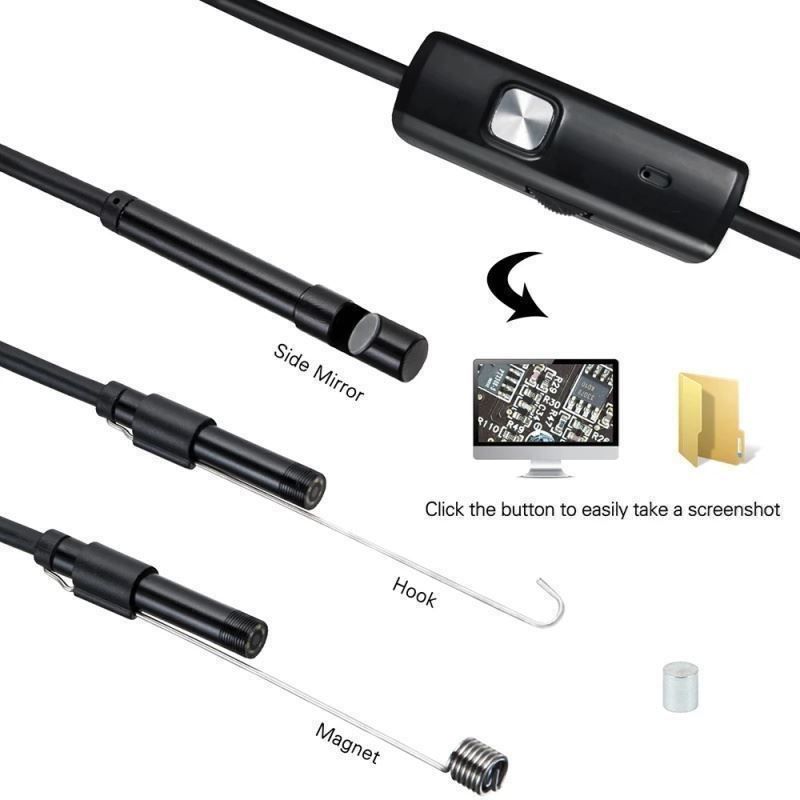 Camcorder: 7.0mm Endoskop Kamera IP67 Wasserdichte – Neu und originalverpackt aus Malans GR von BUYBEST-Schweiz 3