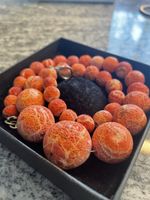 ❤️🧡 Schaum - Korallen Kette