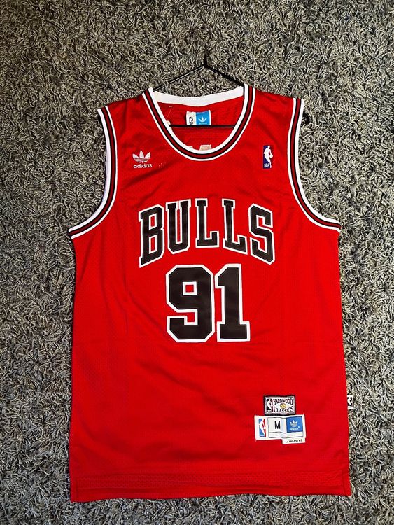 Chicago Bulls Jersey Dennis Rodman #91 M (Neu (gemäss Beschreibung)) in ...