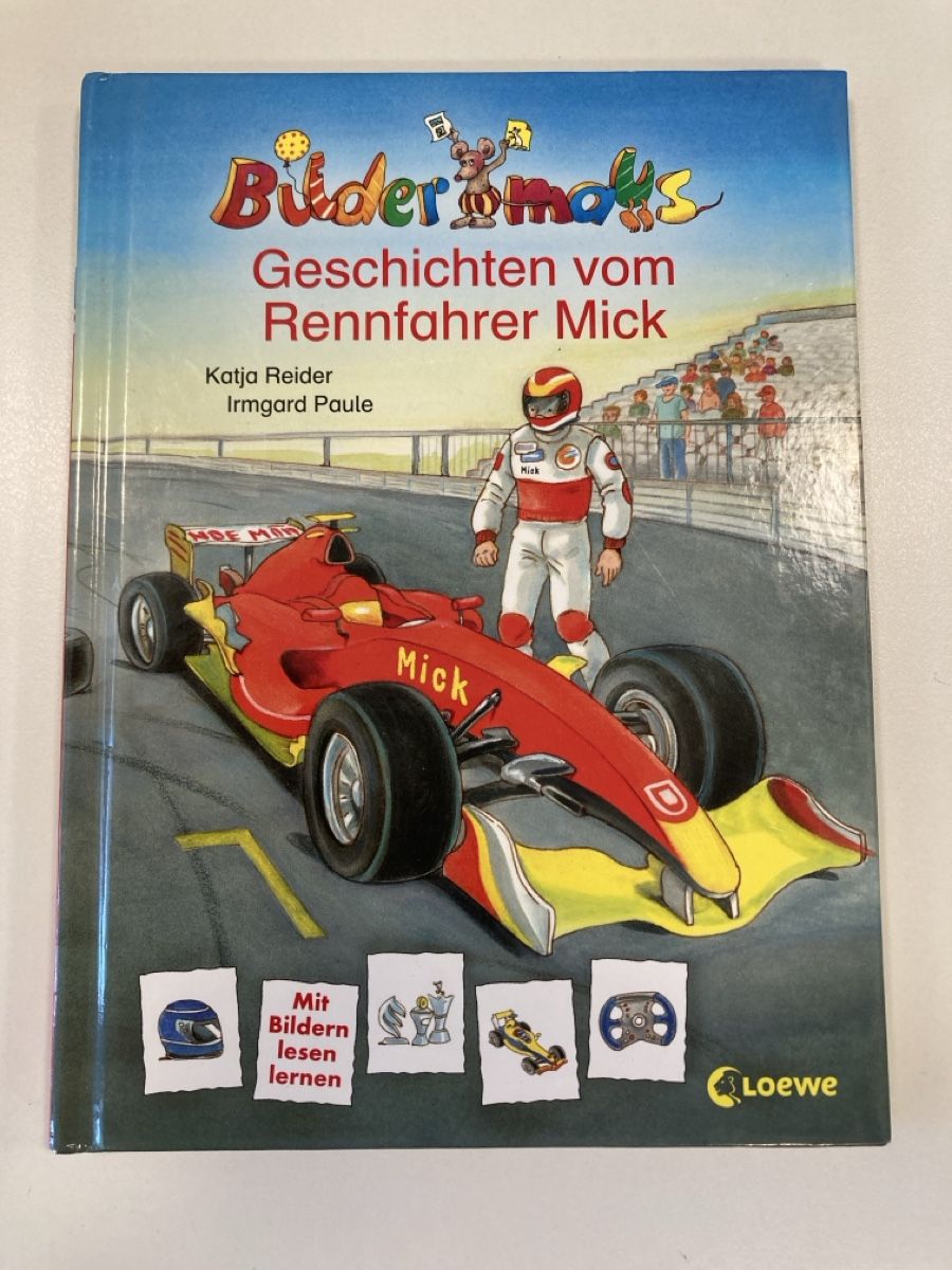 Bücher: Bildermaus Geschichten vom Rennfahrer Mick – Gebraucht aus Effingen von Fylarama