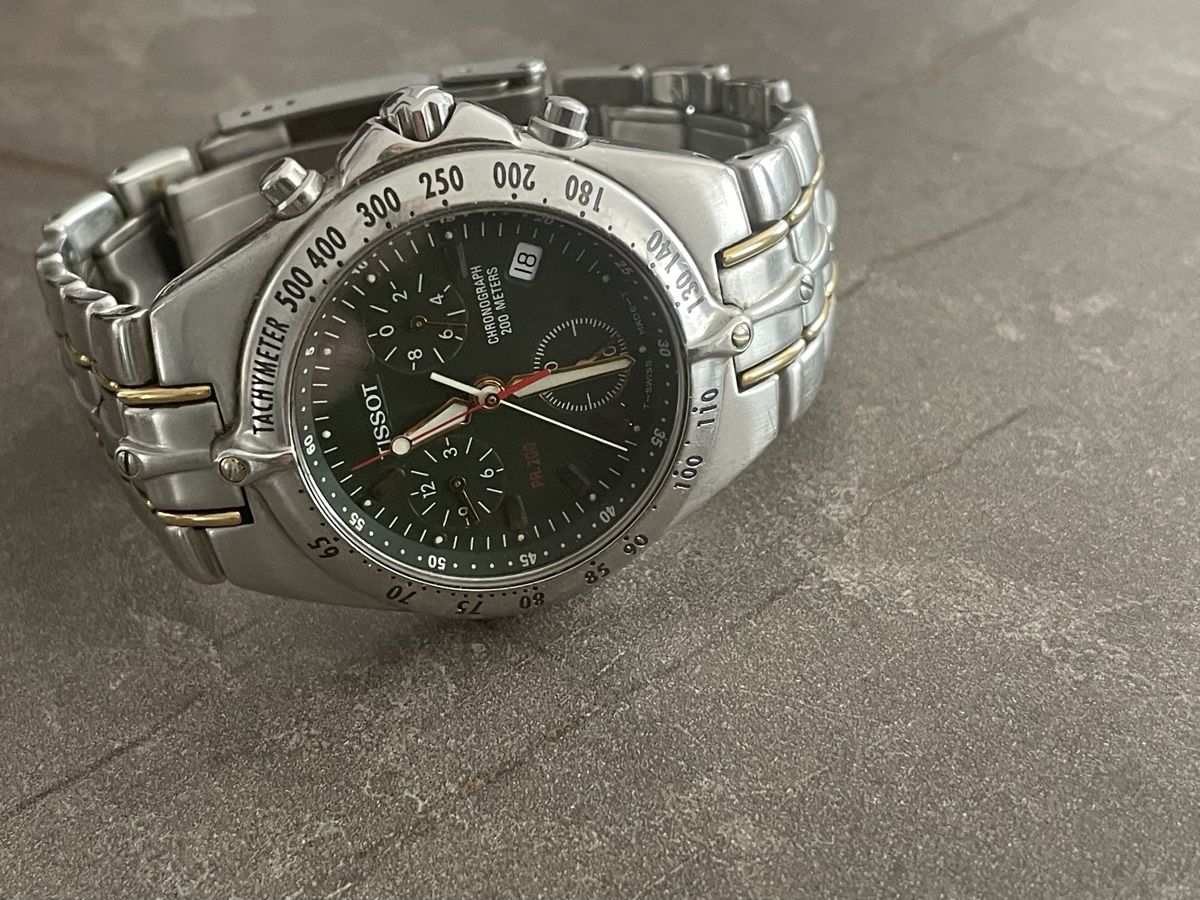 Tissot Orologi: Montre Tissot PR 200 Chronograph Acier – Usato da Worben venduto da benit.drn