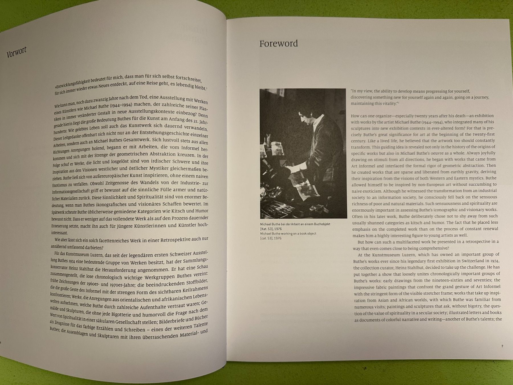 Libri: Michael Buthe: Retrospektive / Retrospective. – Usato da Zürich venduto da allp 3