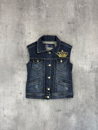 Vintage Victoria Beckham Jeans Weste (S)