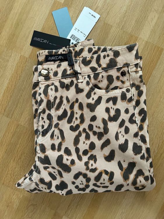 Marc Cain T Sports Animal Print Jeans SS 82.05 D75 COL 735 main image 1