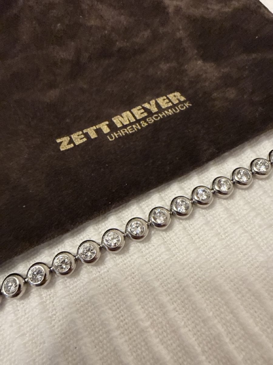 Bracciali & Braccialetti: NEU***ARMBAND ECHTSILBER mit CUBIC ZIRCONIA*** – Nuovo e nell'imballaggio originale da Zürich venduto da Ceca52