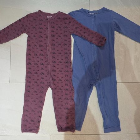 2 Baby Schlafanzüge pyjama Friends Traktor Motiv 92