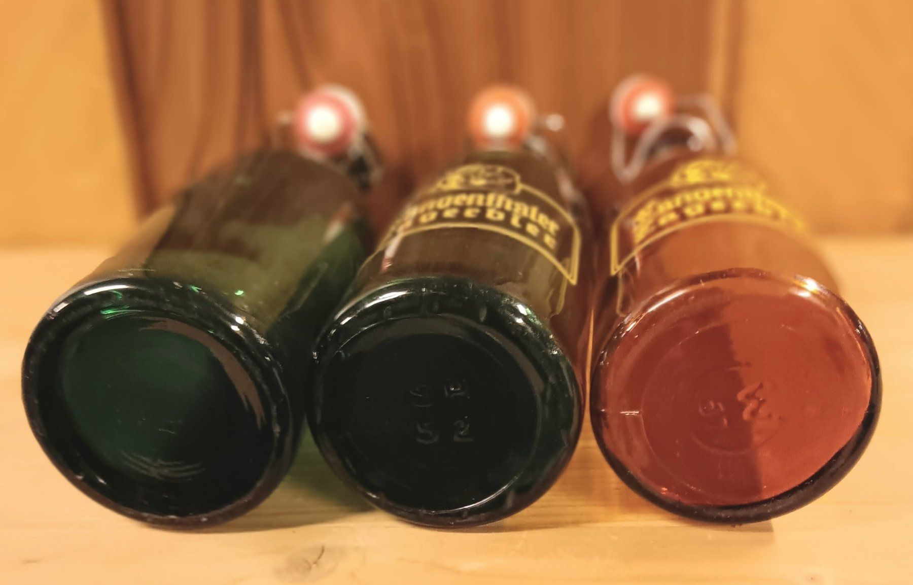 Bottiglie: 3 Bierflaschen Bier Brauerei Baumberger Langenthal – Usato da Lichtensteig venduto da B-B-Bier 5