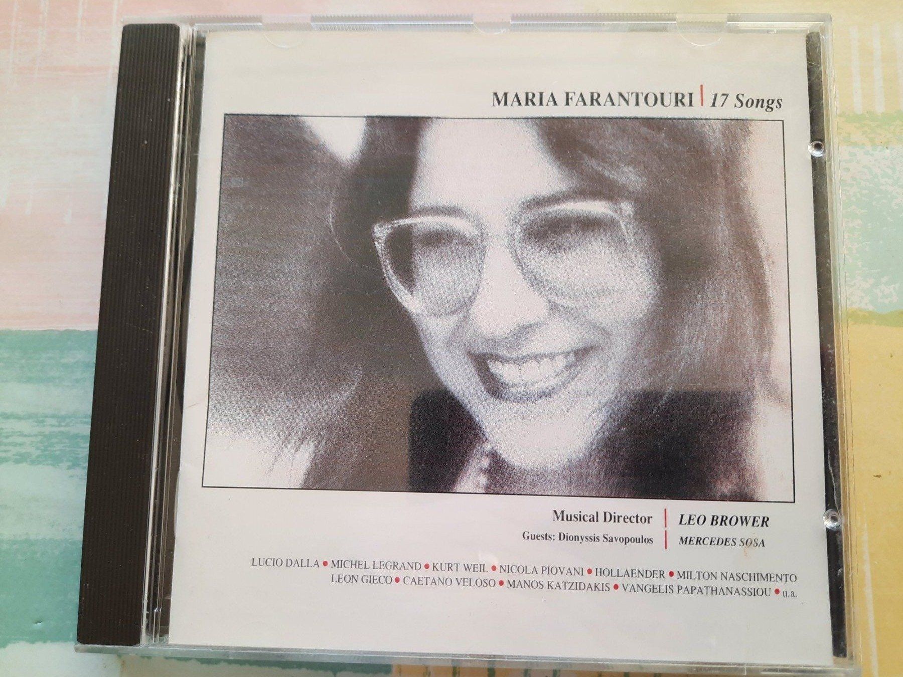 CD: Cd Maria Farantouri - 17 songs – Usato da Pully venduto da bro_n52j