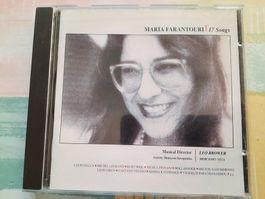 Cd Maria Farantouri - 17 songs