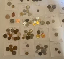 Münzen verschiedener Länder