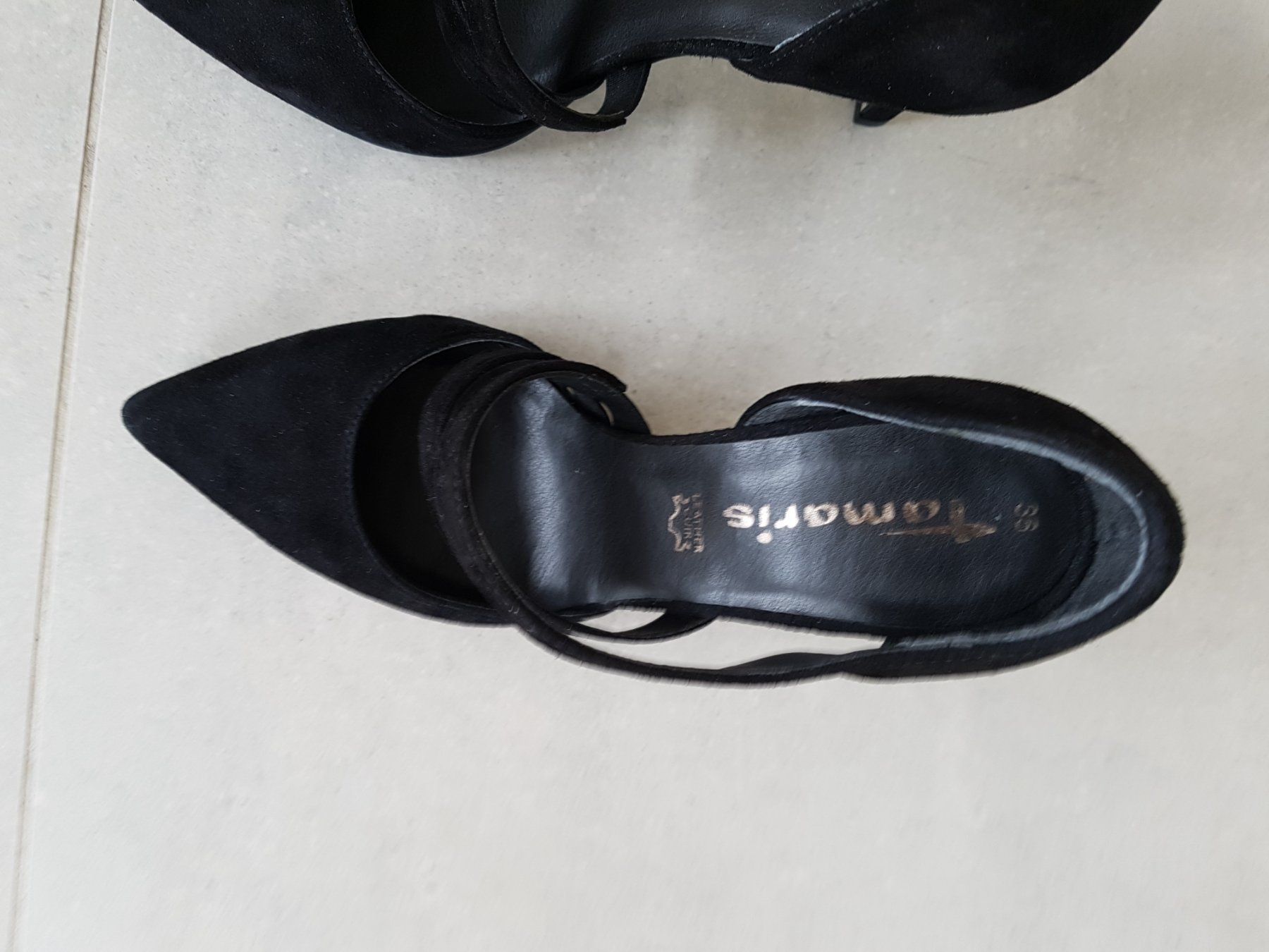 Tamaris Scarpe da donna: TAMARIS HIGH HEELS ECHTES WILDLEDER – Nuovo (secondo la descrizione) da Dierikon venduto da Eloy01 3