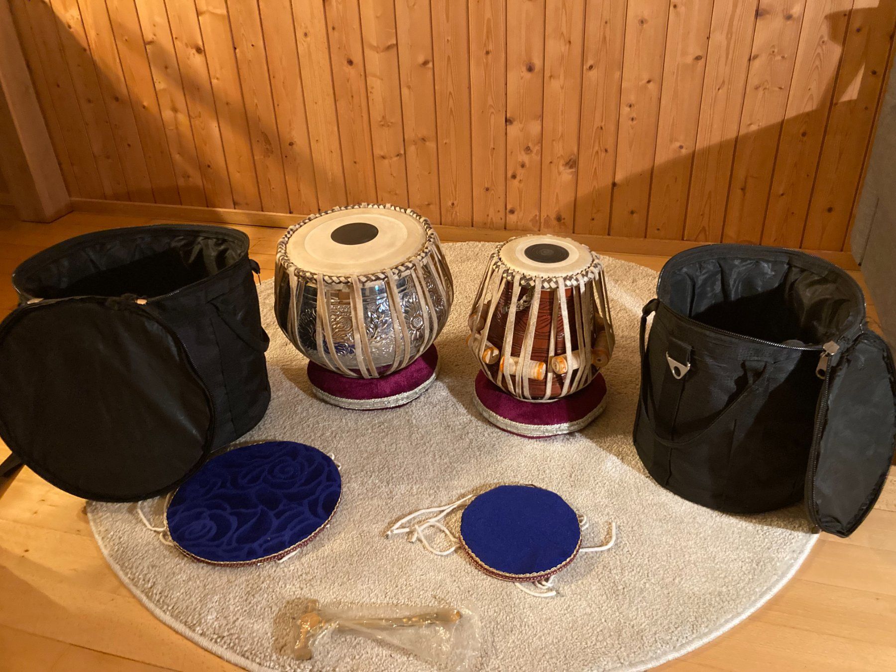 Strumenti musicali: Tabla Professional Set, indische Trommeln, Perkussion – Usato da Horw venduto da aschelker 7