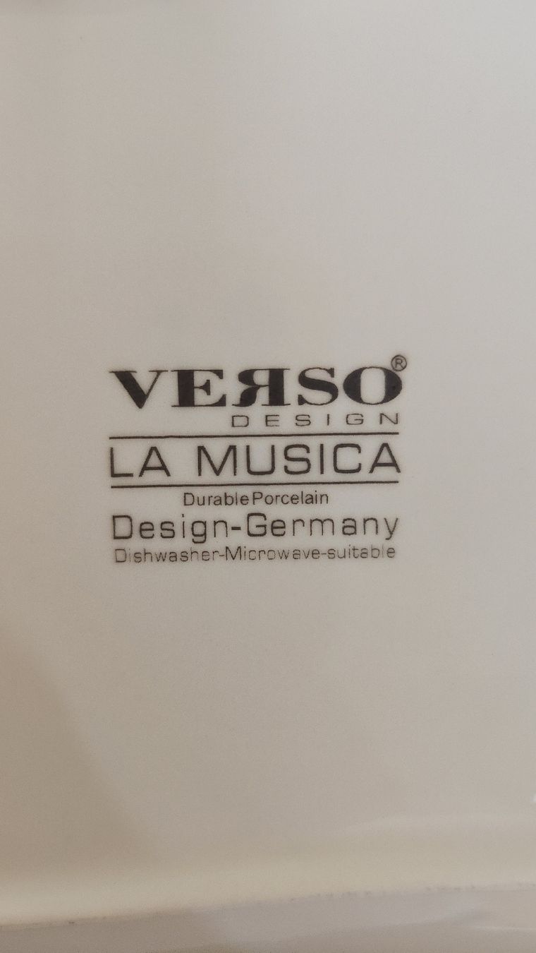 Set di piatti: VERSO La Musica Teller / Schalen – Usato da Buchberg venduto da MaddieF 1