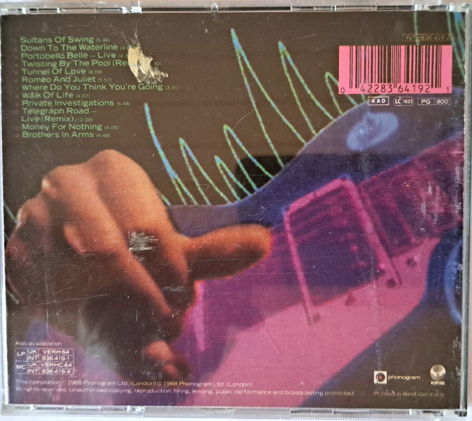 CD: DIRE STRAITS - MONEY FOR NOTHING – Usato da Tenniken venduto da mik_6mxg 5