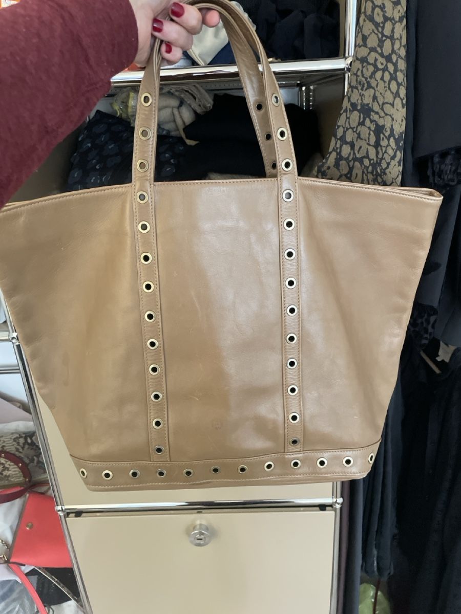 Vanessa Bruno Borse: Vanessa Bruno Cabas Tote Leather – Usato da Zürich venduto da Flaviavirginia 1