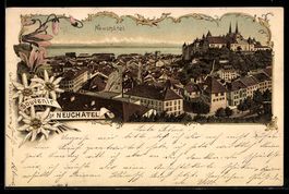 Litho Neuchâtel, Vue générale de la v