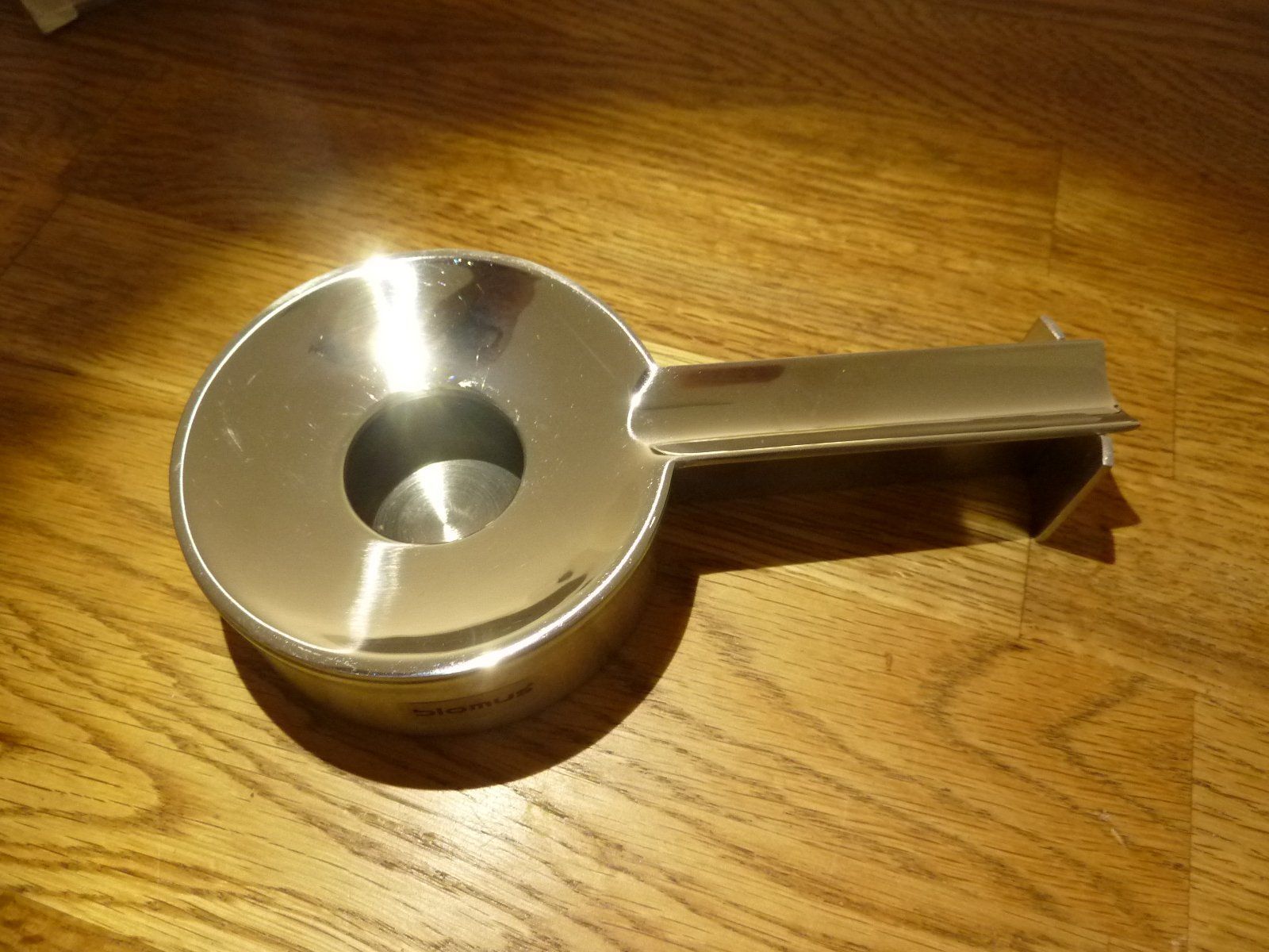Aschenbecher: Zigarrenaschenbecher Blomus Lounge Edelstahl Germany – Gebraucht aus Hochfelden von swissice 1