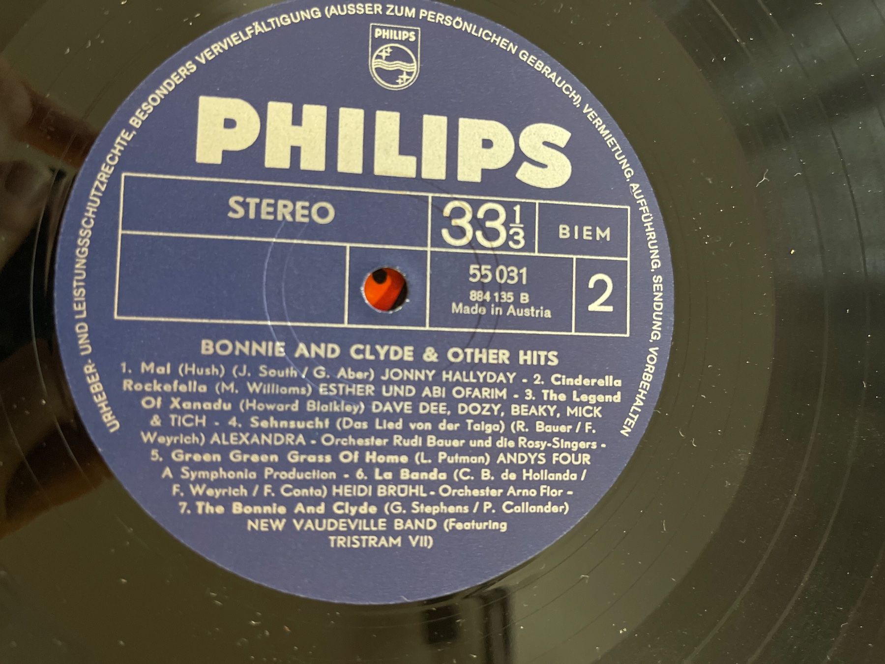 Schallplatten: S1370/Bonnie and Clyde – Gebraucht aus Frutigen von Philippe_jsp 2