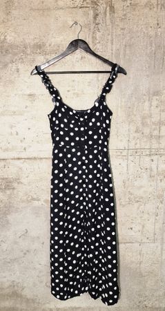 Sommerliches Punktemuster Kleid Zara gr. XS