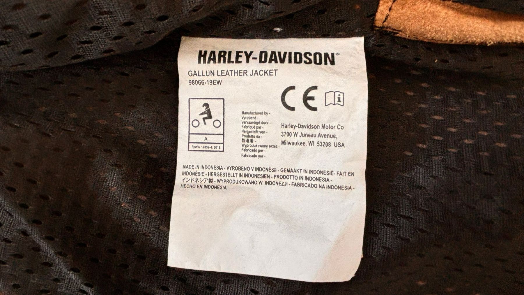 Harley-Davidson Giacche: Harley-Davidson Damen Lederjacke Grösse XL – Usato da Wetzikon ZH venduto da Mepawe 4