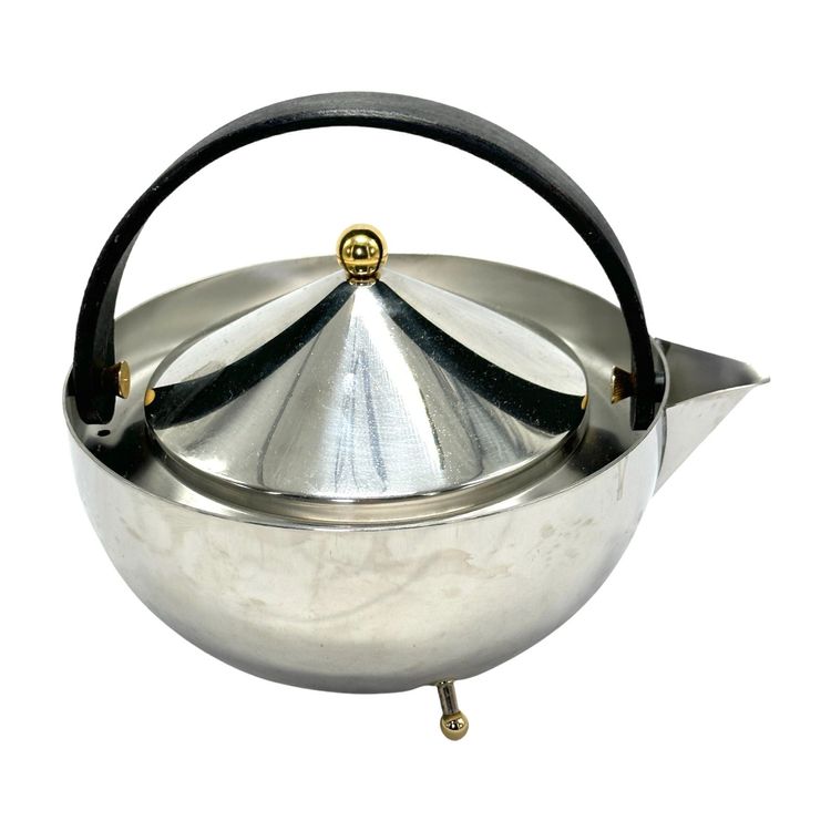 Teaball' Teapot Designed by Carsten Jorgensen for Bodum 1980's
