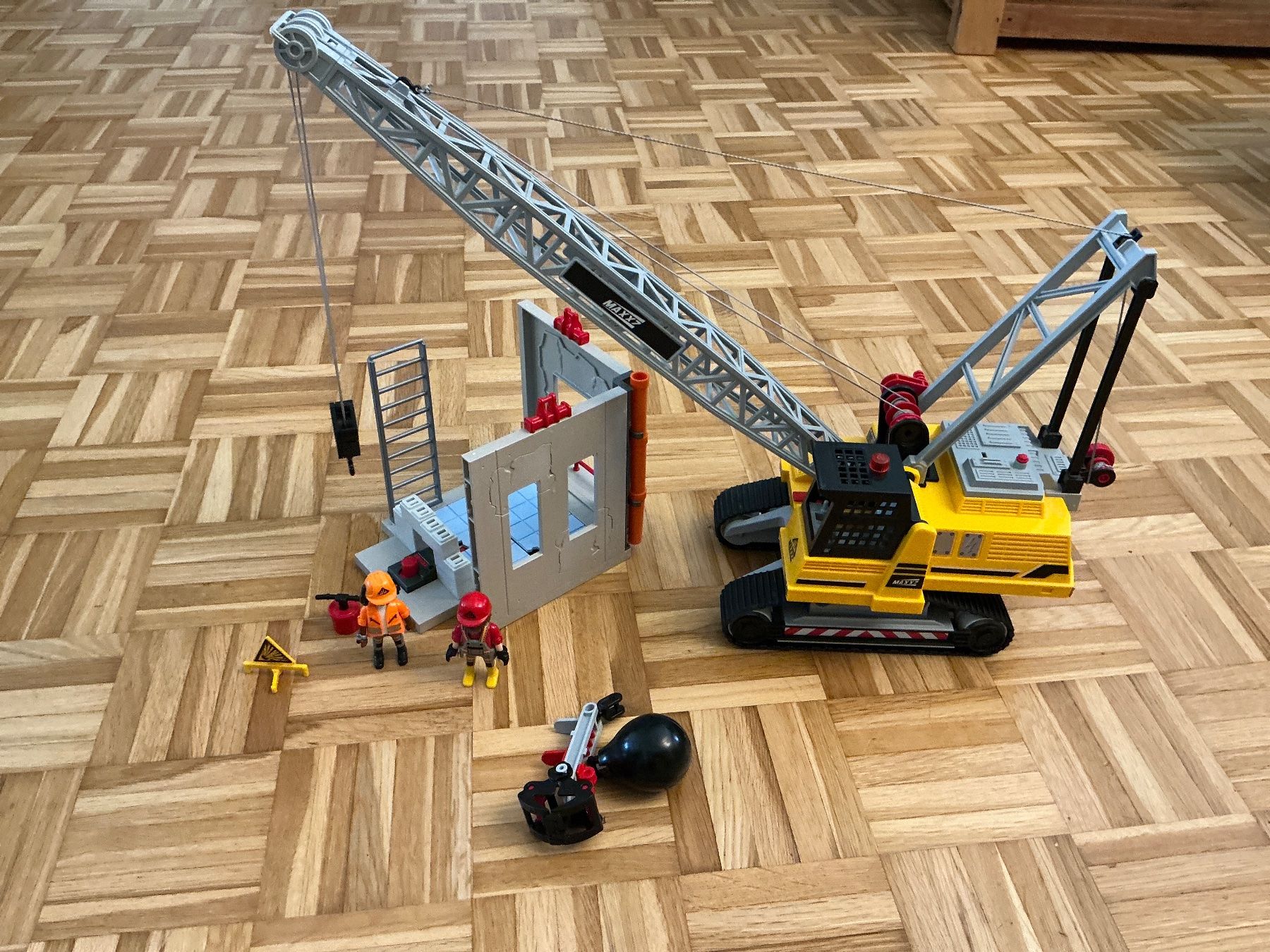 Playmobil Giocattoli: Playmobil 70442 - Seilbagger mit Bauteil – Usato da Zuchwil venduto da Commander0