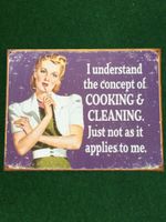 Vintage Blech - Schild