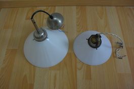 2 Alte Glaslampen