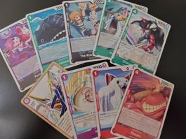 lots cartes One Piece - OP15 - Eng
